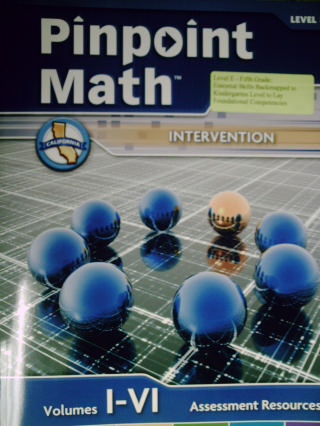 (image for) Pinpoint Math E Assessment Resources (CA)(P)