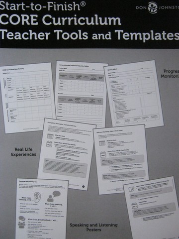 (image for) Start-to-Finish Core Curriculum Teacher Tools (Spiral)