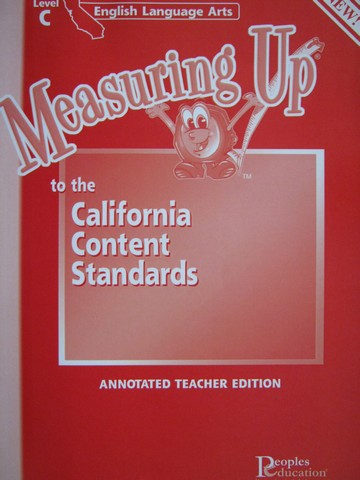 (image for) Measuring Up English Language Arts Level C ATE (TE)(P)