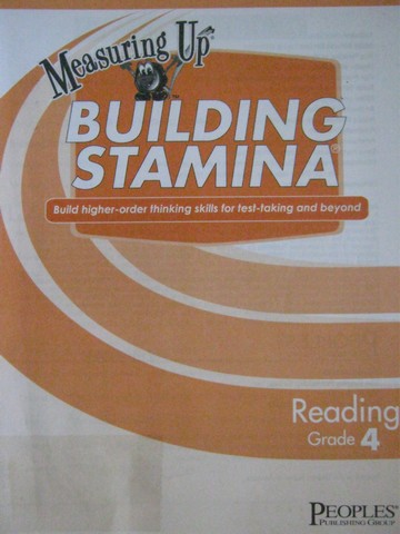 (image for) Measuring Up Reading 4 Building Stamina (P) by Diane Miller