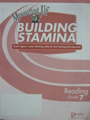 (image for) Measuring Up Reading 7 Building Stamina (P) by Diane Miller