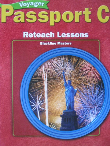 (image for) Voyager Passport C Reteach Lessons BLM (Spiral)