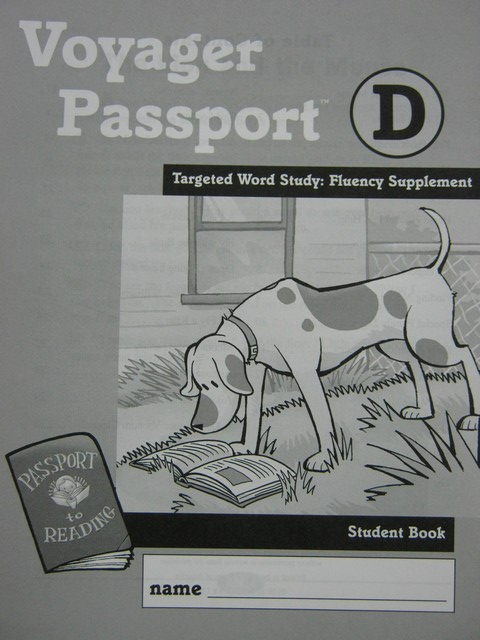 (image for) Voyager Passport D Targeted Word Study Fluency Supplement (P)