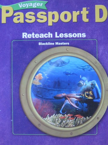 (image for) Voyager Passport D Reteach Lessons BLM (Spiral)