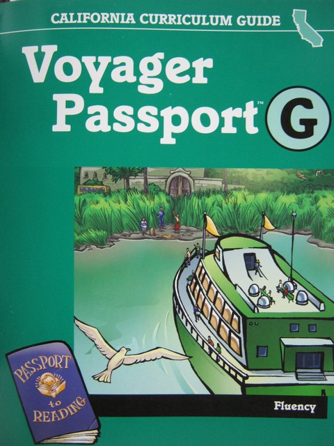 (image for) Voyager Passport G Fluency California CG (CA)(TE)(Spiral)