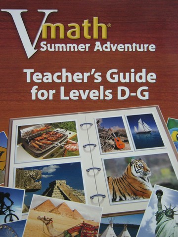 (image for) VMath Summer Adventure TG for Levels D-G (TE)(Spiral)