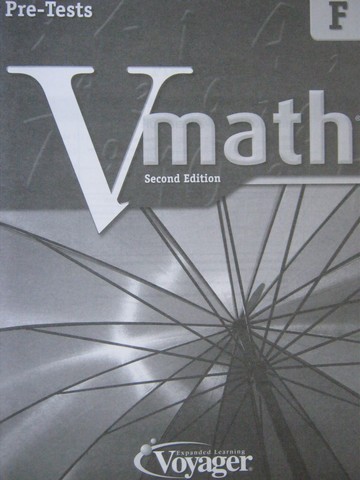 (image for) Vmath F 2nd Edition Pre-Tests (P)