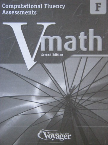 (image for) Vmath F 2nd Edition Computational Fluency Assessments (P)