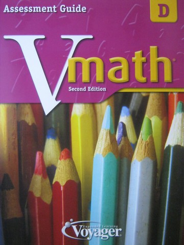 (image for) Vmath D 2nd Edition Assessment Guide (Spiral)
