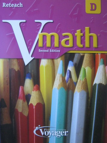 (image for) Vmath D 2nd Edition Reteach (Spiral)