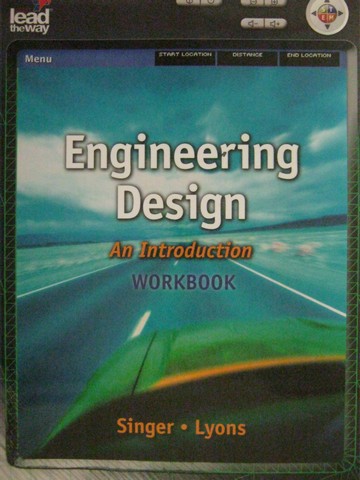 (image for) Engineering Design An Introduction Workbook (Spiral) by Singer,