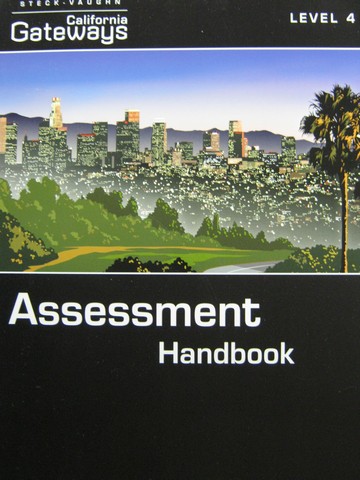 (image for) California Gateways 4 Assessment Handbook (CA)(Spiral)