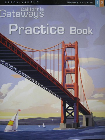 (image for) California Gateways 3 Practice Book Volume 1 (CA)(P)