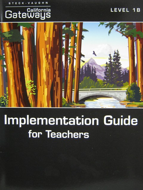(image for) California Gateways 1B Implementation Guide for Teachers (P)