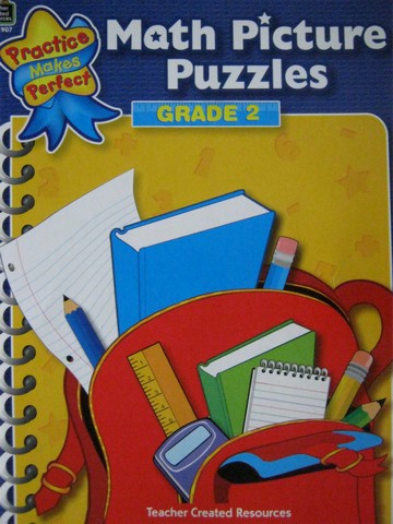 (image for) Practice Makes Perfect Math Picture Puzzles Grade 2 (P)