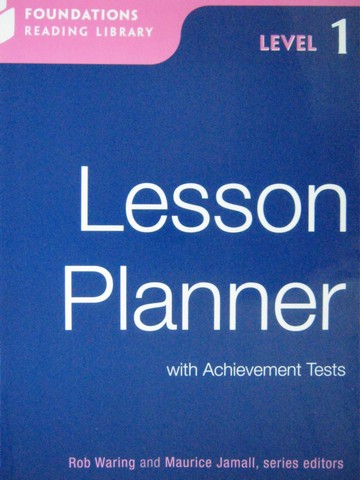 (image for) Foundations Reading Library 1 Lesson Planner (P) by Waring,