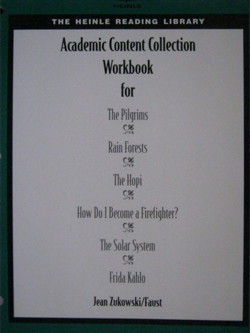 (image for) Heinle Reading Library Academic Content Collection A Workbook(P)