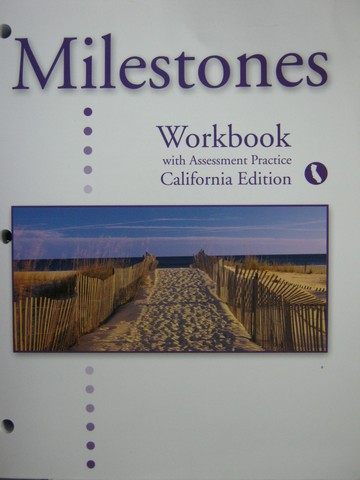 (image for) Milestones C Workbook with Assessment Practice (CA)(P)