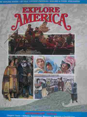 (image for) Explore America 3rd Edition Assessment Tools (Spiral)
