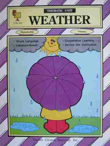 (image for) Thematic Unit Weather (P) by Diane Williams