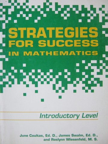 (image for) Strategies for Success in Mathematics Introductory Level (P)