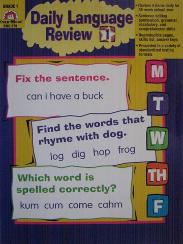 (image for) Daily Language Review Grade 1 (P) by Jill Norris