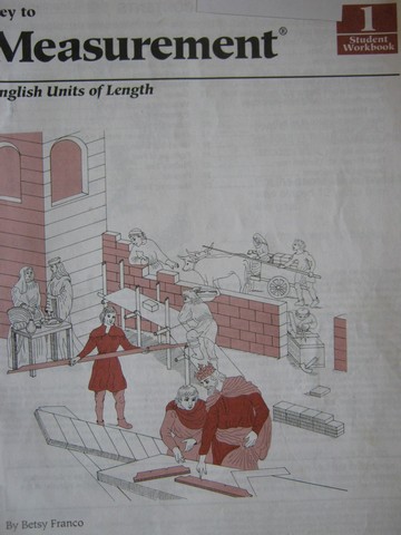 (image for) Key to Measurement 1 Student Workbook (P) by Betsy Franco