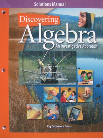 (image for) Discovering Algebra Solutions Manual (P) by Joan Lewis