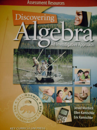 (image for) Discovering Algebra 2e Assessment Resources (CA)(P)