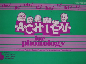 Achiev for Phonology Storybook (Spiral) by Martin, Meyer,