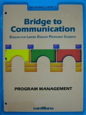 (image for) Bridge to Communication Secondary C Program Management (P)