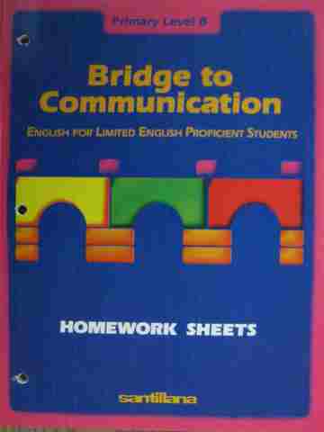 (image for) Bridge to Communication Primary B Homework Sheets (P)