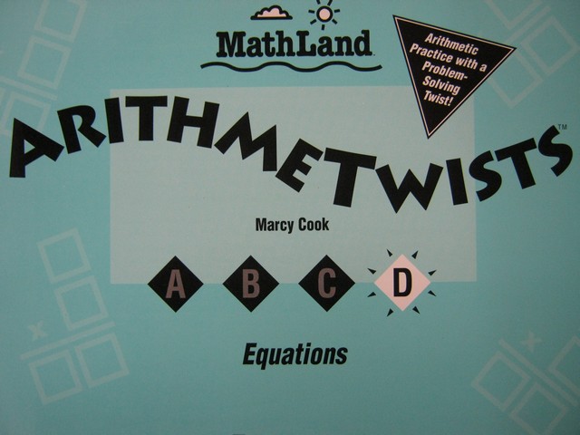 (image for) MathLand 3 Arithmetwists D (P) by Marcy Cook