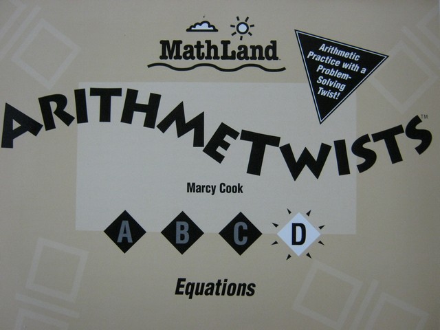 (image for) MathLand 5 Arithmetwists D (P) by Marcy Cook