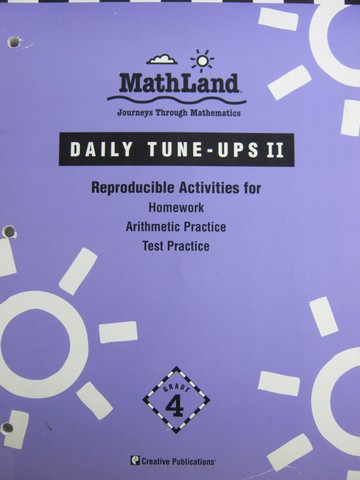 (image for) MathLand 4 Daily Tune-Ups 2 BLM (P) by Charles, Brummett,