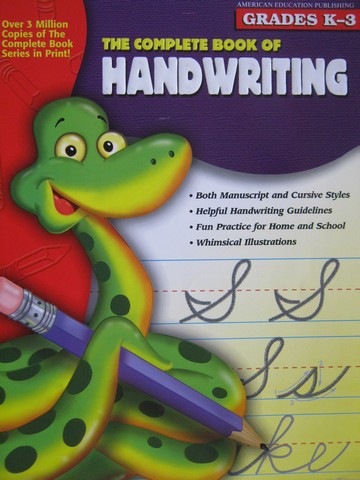 (image for) Complete Book of Handwriting Grades K-3 (P) - Click Image to Close