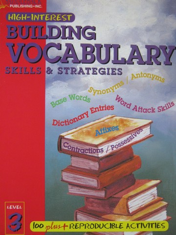 Building Vocabulary Skills & Strategies Level 3 (P) by Suter (image for) Building Vocabulary Skills & Strategies Level 3 (P) by Suter