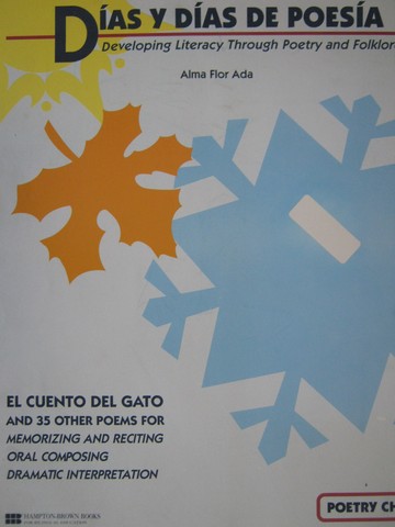 (image for) Dias y Dias de Poesia el cuento del gato (Spiral)(Big) by Ada