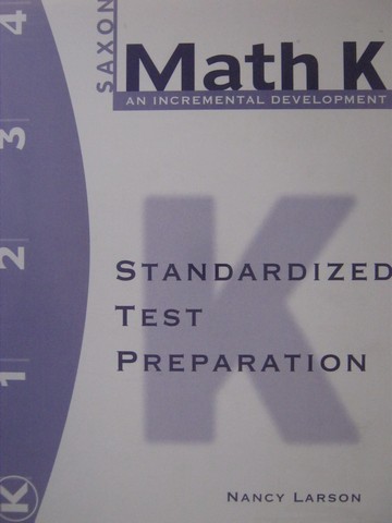 (image for) Saxon Math K Standardized Test Preparation (Binder) by Larson