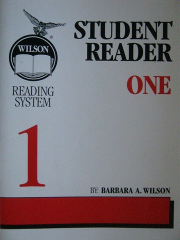 (image for) Wilson Reading System Student Reader 1 3rd Edition (P) by Wilson