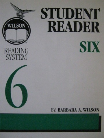 (image for) Wilson Reading System Student Reader 6 3rd Edition (P) by Wilson