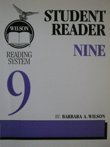 (image for) Wilson Reading System Student Reader 9 3rd Edition (P) by Wilson