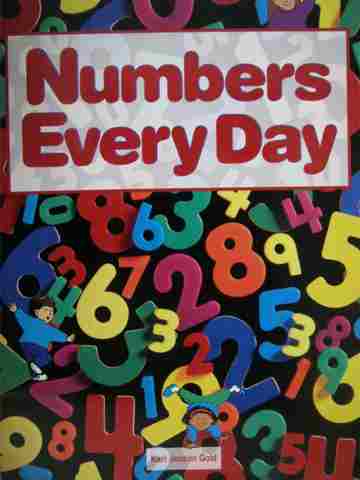(image for) Numbers Every Day (P)(Big) by Kari Jenson Gold