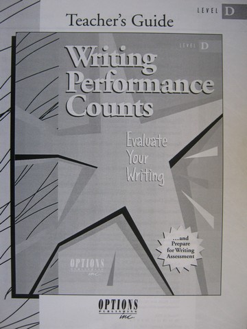 (image for) Writing Performance Counts Level D TG (TE)(P)