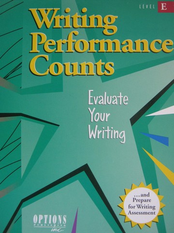 (image for) Writing Performance Counts Level E (P)