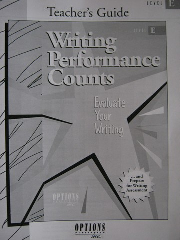 (image for) Writing Performance Counts Level E TG (TE)(P)