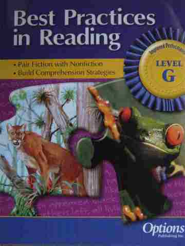 (image for) Best Practices in Reading G (P) by Jennifer DePino & Carolyn Thresher