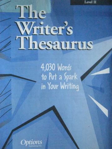 (image for) Writer's Thesaurus Level 2 (P) by Alice Pasquarella