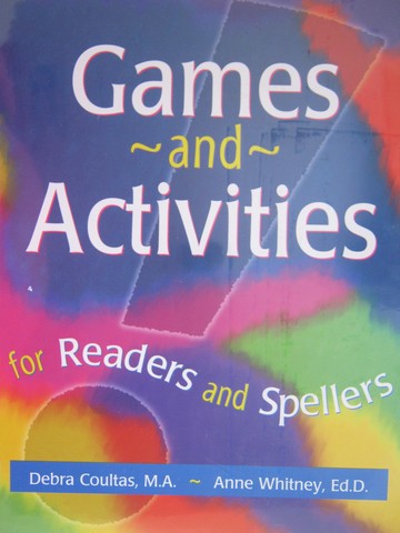 (image for) Games & Activities for Readers & Spellers (Pk) by Coultas & Whitney