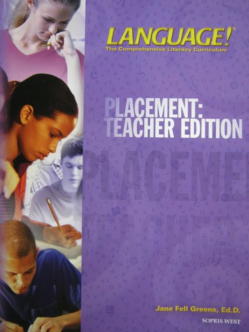 (image for) Language! 3rd Edition Placement TE (TE)(P) by Greene - Click Image to Close